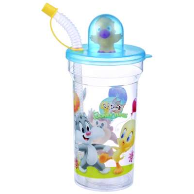 Cartoon children water plastic drinking cup